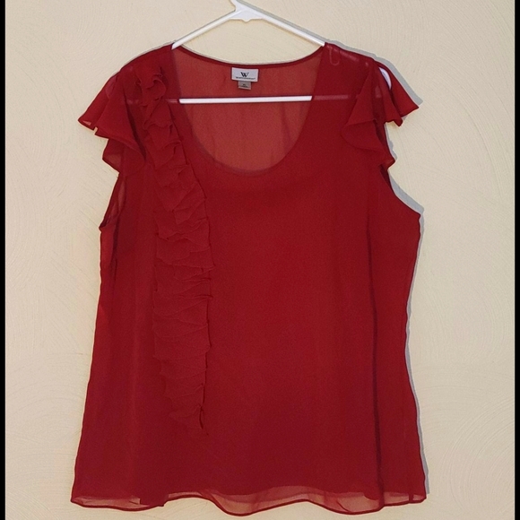 Flutter Sleeve Top - Picture 1 of 6